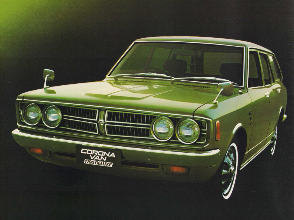 Toyota Corona (PT86V, RT87V, RT88V) 4 поколение, 2-й рестайлинг, универсал (08.1972 - 07.1973)